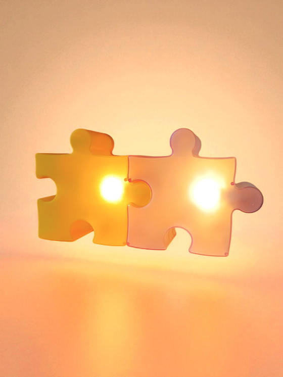 Image 1 of Coppia di lampade Puzzle di VisualGram, 2006