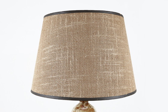 Image 1 of Vintage Keramieken Tafellamp van Martini Vermouth, Italië 1950