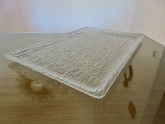 Plexiglas Tray "Roche Bobois", France, 1970, Altuglas, Lucite – Decorative Objects (photo 6 of 12)