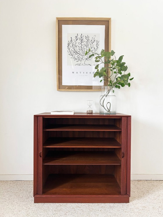 Image 1 of Buffet with revolving doors N°301 Peter Hvidt and Orla Mølgaard Nielsen