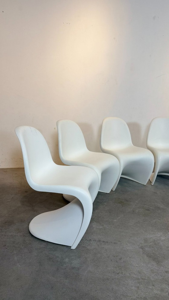 Image 1 of 6 sillas Panton originales - Edición Vitra (2010)