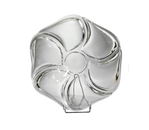 Grande Coupe Vintage - Cristal - Ateliers De Vannes-Le-Châtel - 1970