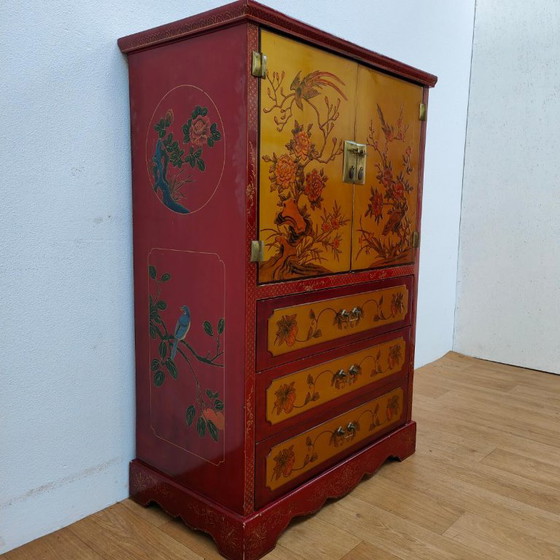 Credenza nuziale cinese vintage Chinoise – Credenze con vetrina, Wood (photo 10 of 21)