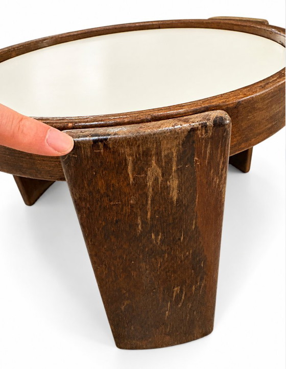 Model 780 Nesting Tables by Gianfranco Frattini for Cassina, 1960s, Set of 4, Side tables, Wood, Black (photo 12 of 12)