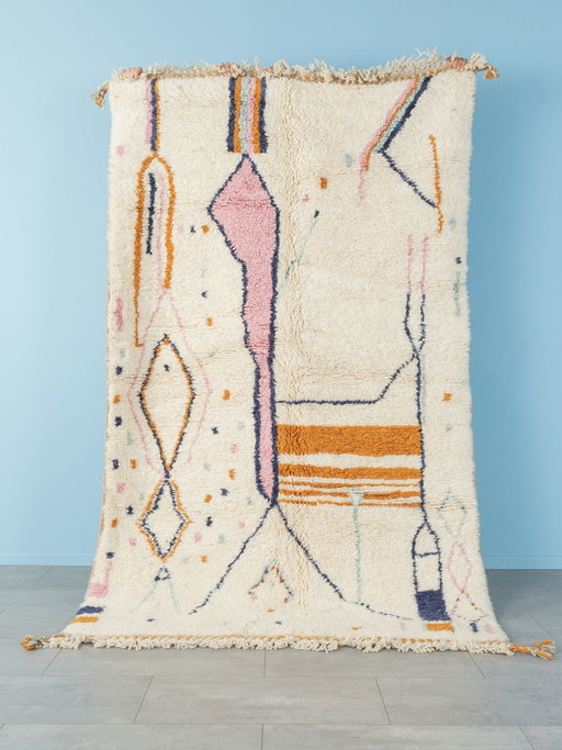 Alfombra bereber Happy, 145 x 250 