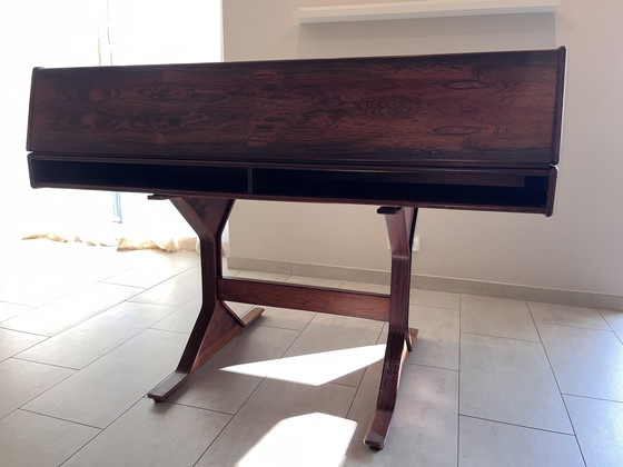 Image 1 of Gianfranco Frattini - Modell 530 Schreibtisch für Bernini, ca. 1957 (mit Stempel & Label)