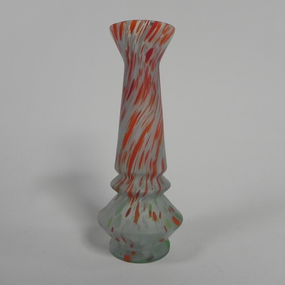 Image 1 of Art Deco Vase in Different Colors, Beaded, 1930s