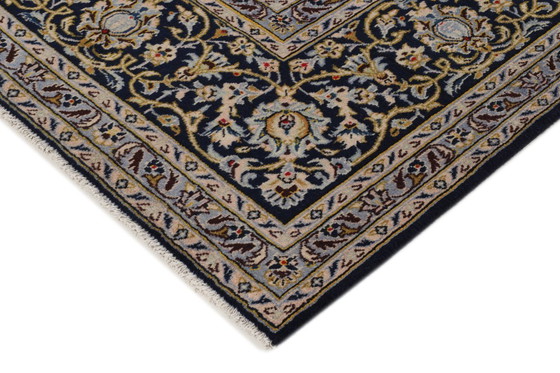 Image 1 of Alfombra persa Kashan 3,74 x 2,63 Alfombra oriental fina N.° 24640