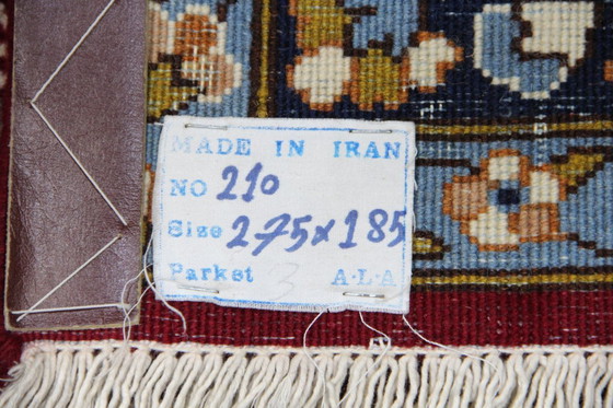 Image 1 of Origineel Perzisch Tapijt Echt Kirman Zeer Fijn 275 X 185 Cm Top Conditie