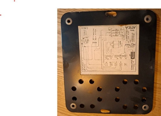 Vintage Bakelite Telephone from 1954: Belgian design atea