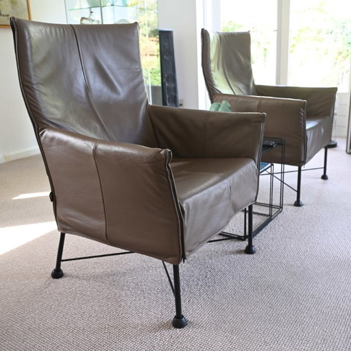 Zwei Montis Charly Sessel – fauteuils, Leather (photo 2 of 10)