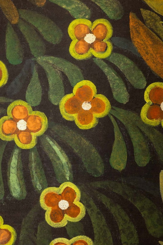 Image 1 of Groot acrylschilderij op linnen canvas. Hedendaags werk.