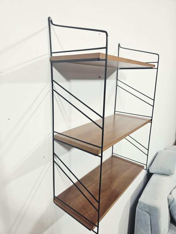 Mensola a muro Mid-Century Modern di Kajsa & Nils Nisse Strinning, anni '60 – Scaffali a muro (photo 10 of 13)