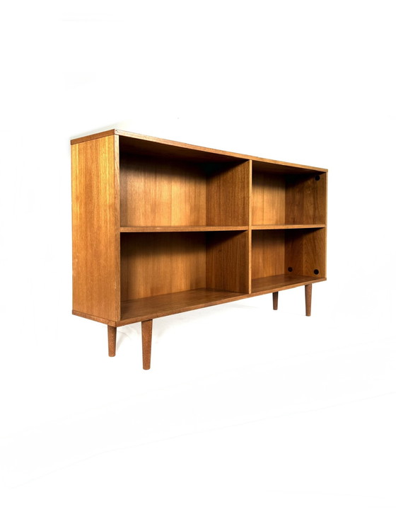 Image 1 of Mobile/libreria vintage danese in teak con scomparti, anni '60