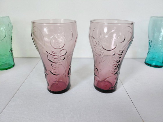 Vintage Coca-Cola McDonald's Glass Set (8 Pieces) – Luminarc – Coca Cola - Mc Donalds - Luminarc (photo 3 of 11)