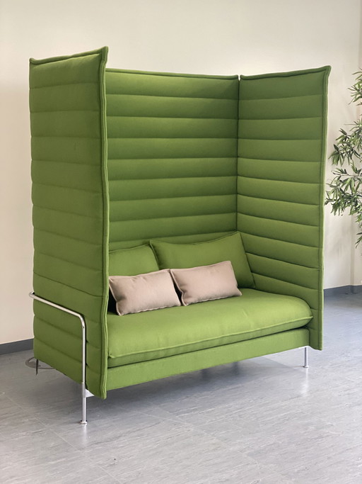 Vitra Alcove highback 2-zits extra hoog