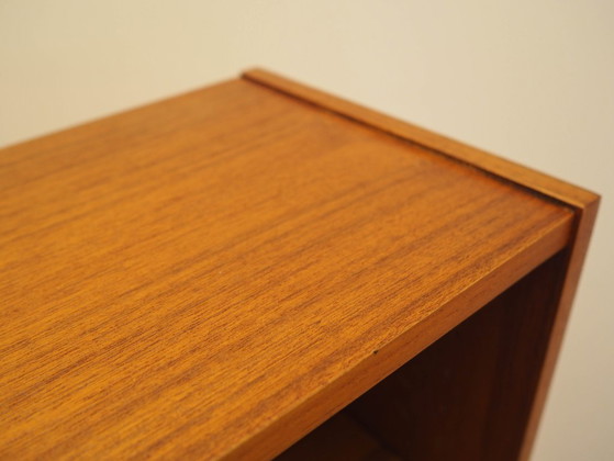 Image 1 of Teakhouten boekenkast, Deens design, jaren 70, gemaakt in Denemarken.