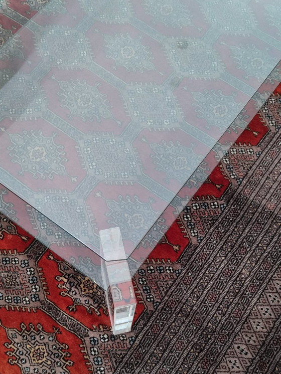 Image 1 of Niedriger Tisch aus Glas