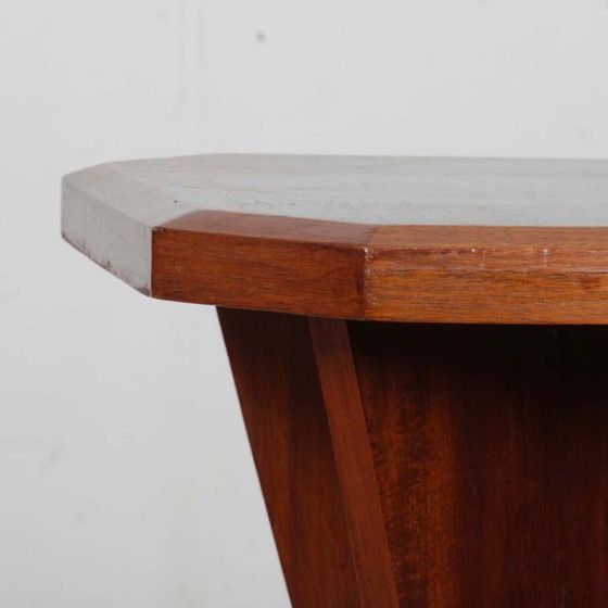 Image 1 of Tavolino/comodino in legno in stile Art Déco, 1930