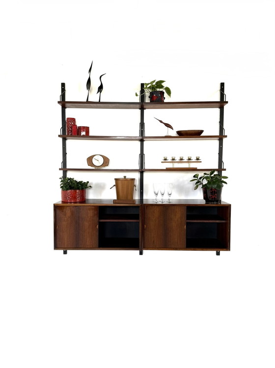 Image 1 of Vintage modular wall system, Poul Cadovius ‘60