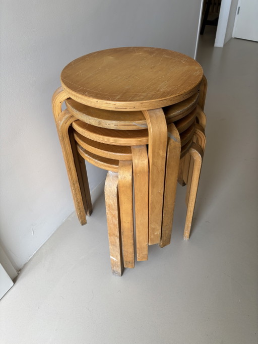 Set van 5 IKEA Frosta krukjes flink gebruikt