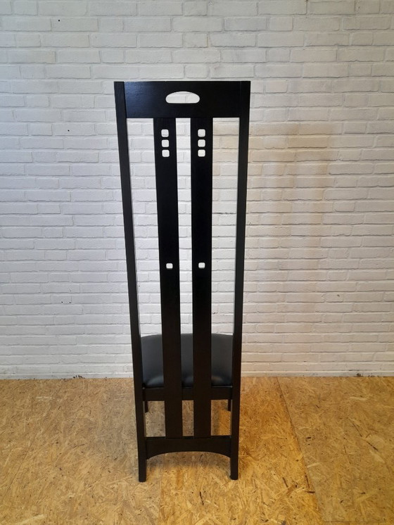 Image 1 of 4 Ingram highback chairs Charles Mackintosh