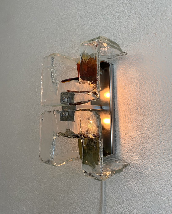 Image 1 of Ensemble vintage d'appliques Carlo Nason/ Mazzega 70s (5X)