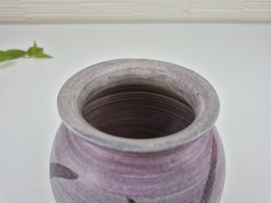 Image 1 of Vintage spherical vase/Ikebana Mobach Utrecht.