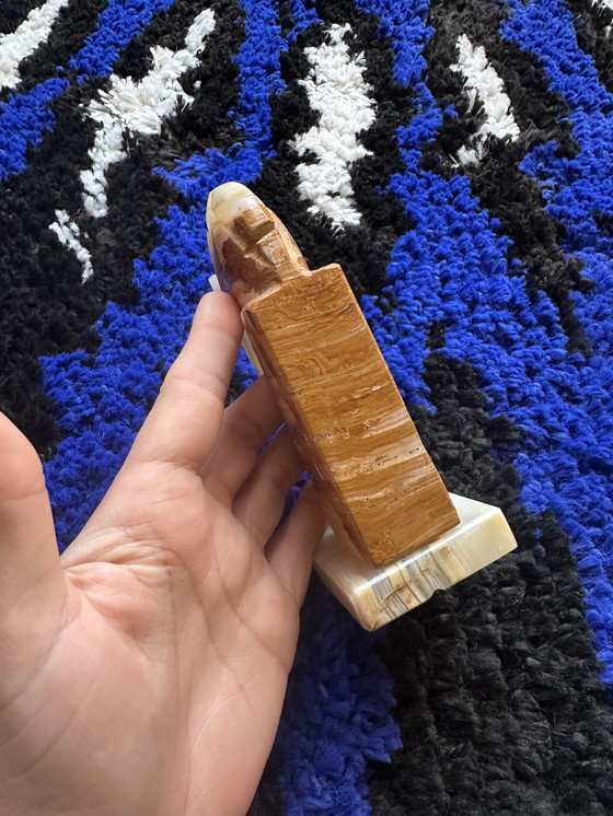 Image 1 of Cavalieri d'epoca in onice intagliati a mano