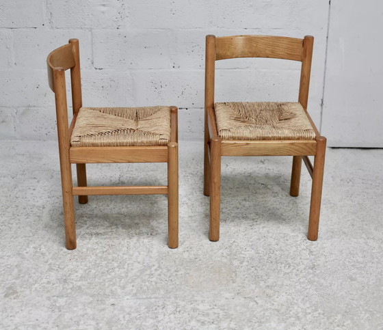 Image 1 of 2x Stühle mit Strohhalm