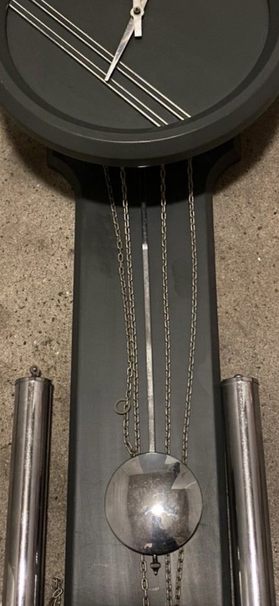 Image 1 of Warmink (Wuba) wandklok avec pendel et gewichten – Vintage