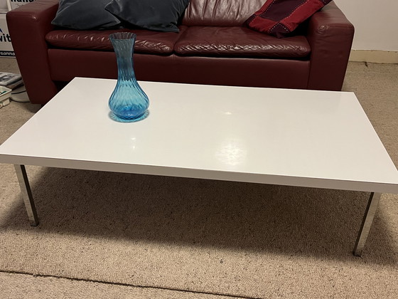 Image 1 of Vintage witte salontafel