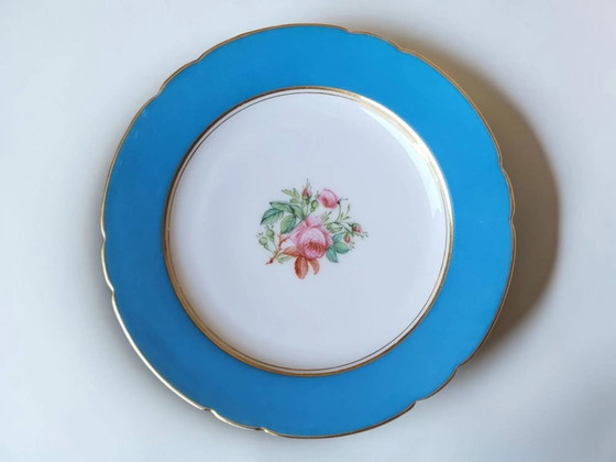 6 dessert plates in porcelain Old Paris 19th century – Crockery, Vintage (photo 12 of 28)