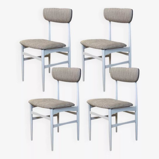 Spanische Stühle im Vintage-Stil, 1960er Jahre, Satz von 4