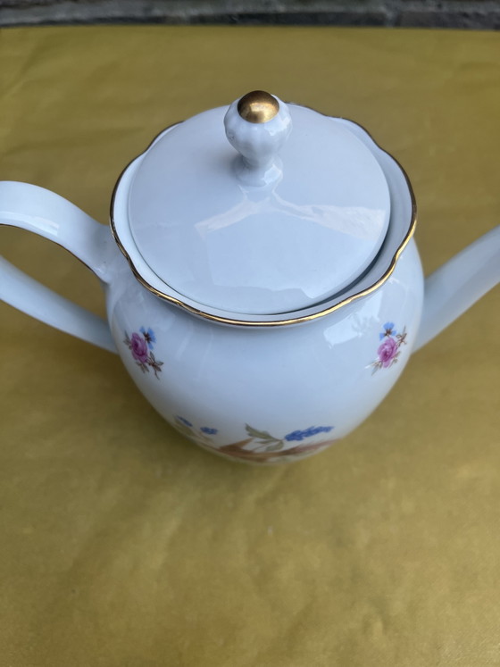 Image 1 of Théière en porcelaine Bareuther Waldsassen de Bavière.