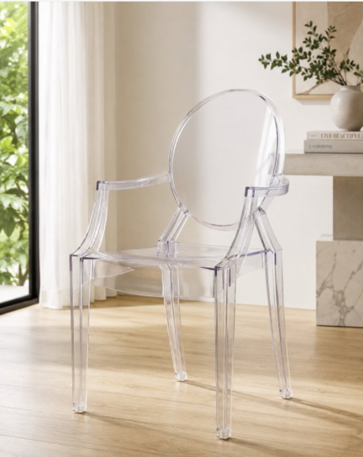 Designstoel - Ghost Chair – elegant, modern en lichtgewicht