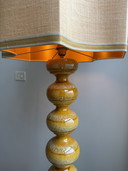 Lampe en céramique jaune Kaiser Idell