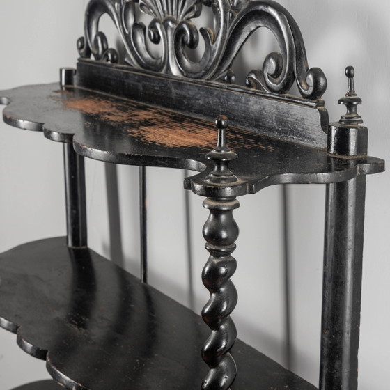 19th Century Étagère Bookcase with Open Shelves – Shelving unit, Klassiek (photo 31 of 39)