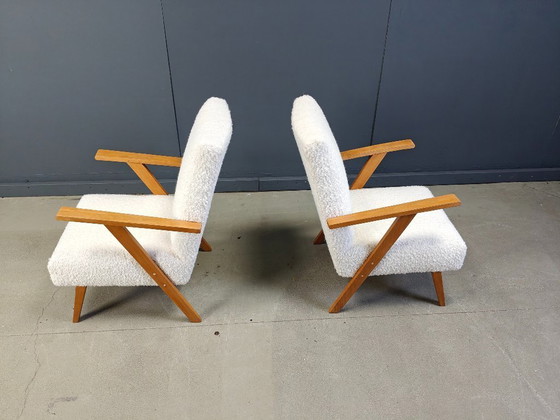 Image 1 of Par de sillones holandeses de mediados de siglo, década de 1960