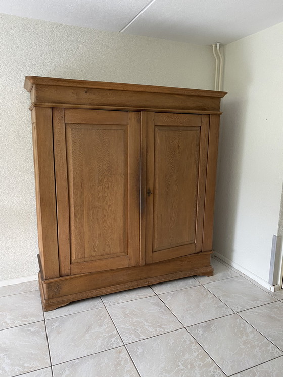 Image 1 of 1 Drenthe linen cabinet antique