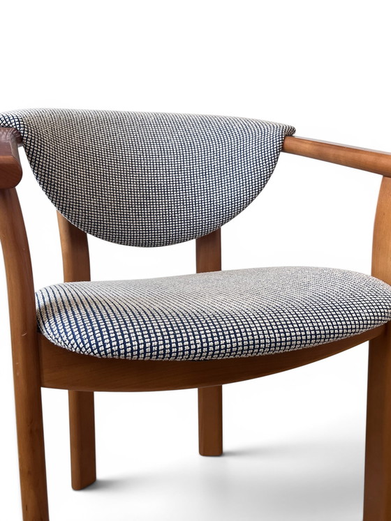 Image 1 of 4x Esszimmer Stuhl Chair - Danish Design - Mid Century - Massiv Holz