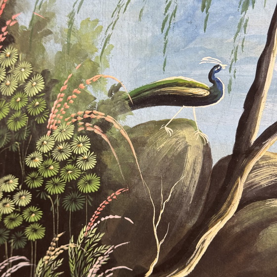 Image 1 of Pintura Pichwai muy grande 110 cm x 80 cm