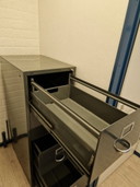 Commode en acier Gispen, années 1950