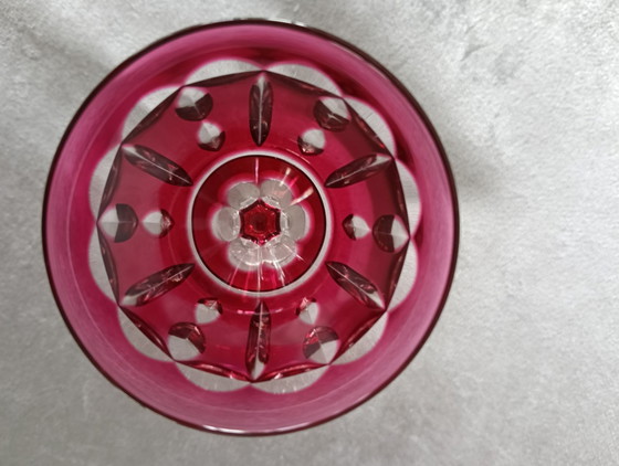 Bicchieri in cristallo di Boemia cut-to-clear – Boheems, Bicchieri e caraffe (photo 5 of 8)