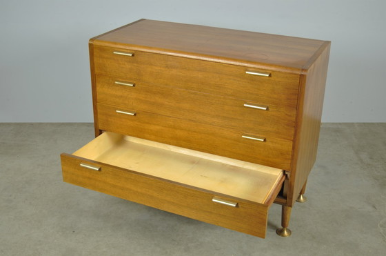 Image 1 of Commode en noyer A.A. Patijn du milieu du siècle 1950 Pays-Bas