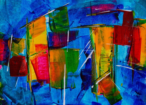 Ole Maning - Abstrakt Colours XXL
