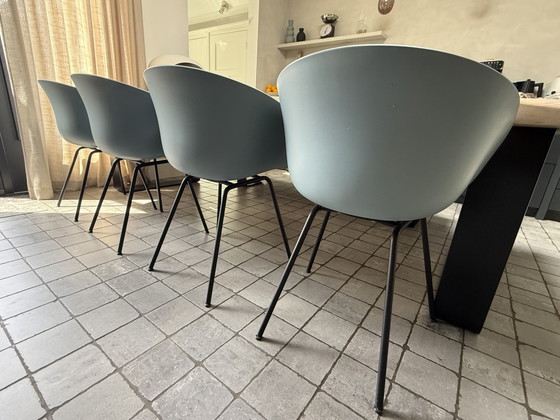 4 Bucket chairs from the brand HAY – Dining chairs, Metal, Plastic (photo 6 of 7)