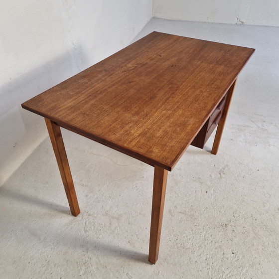 Image 1 of Vintage Deens design bureau met 3 lades
