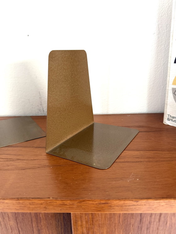 Set di 2 fermalibri vintage anni '60 – Librerie, Metal (photo 4 of 5)