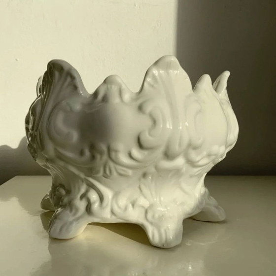 Image 1 of Antieke Franse aardewerken theepot, 1873